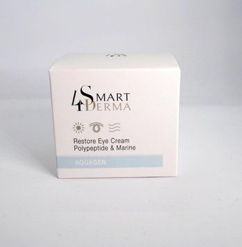Smart4Derma Aquagen Restore Eye Cream Увлажняющий дренажный крем от темных кругов и отеков, 30 мл 508 фото