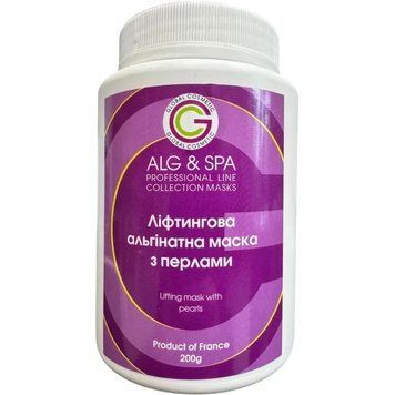 Лифтинговая маска с жемчугом Lifting Mask With Pearls Peel off Mask ALG & SPA, 200г ALG031-200 фото