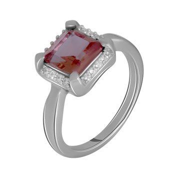 Срібна каблучка з Султаніт султанітом 2.067ct, вага виробу 3,52 гр (2063346) 18 розмір 2063346 фото