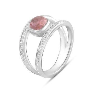 Серебряное кольцо с турмаліном 1.808ct, вес изделия 4,61 гр (2115922) 18.5 размер 2115922 фото