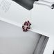 Срібна каблучка з натуральним рубіном 4.609ct, вага виробу 4,81 гр (2159544) 17.5 розмір 2159544 фото 2