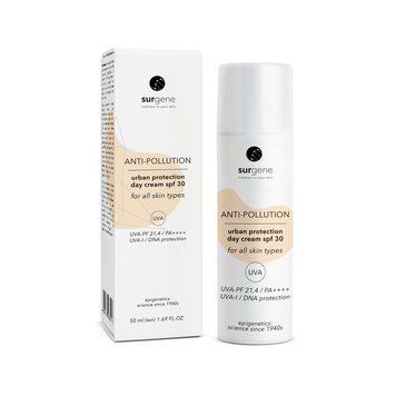 Солнцезащитный крем для лица SPF 30 Surgene Urban protect Piel, 50 мл s502 фото