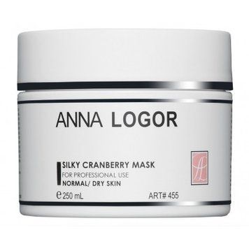 Шелковая увлажняющая маска с экстрактом клюквы Anna Logor Silky Cranberry Mask 250 мл 2910643185 фото