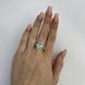 Серебряное кольцо с натуральным топазом 3.083ct, вес изделия 3,79 гр (2129646) 18.5 размер 2129646 фото 2