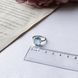 Срібна каблучка з натуральним топазом 4.875ct, вага виробу 2,72 гр (2049425) 17 розмір 2049425 фото 6
