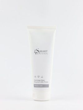 Маска-гоммаж для деликатного очищения и сяяния кожи Smart4Derma Gommage Mask Enzyme Milk Protein 230 мл 2865823861 фото