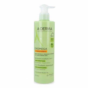 А-Дерма Екзомега Контрол очисний гель 2-в-1 A-Derma Exomega Control Gel Lavant Emollient 2 en 1 500 мл AD0025 фото