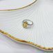 Серебряное кольцо с цитрином nano 3.2ct, вес изделия 4,1 гр (2170402) 18.5 размер 2170402 фото 6