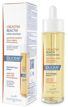 Дюкрэ Креастим Реактив Лосьон против выпадения волос Ducray Creastim Reactiv Hair Loss Anti-Hair Loss Lotion 254127 фото