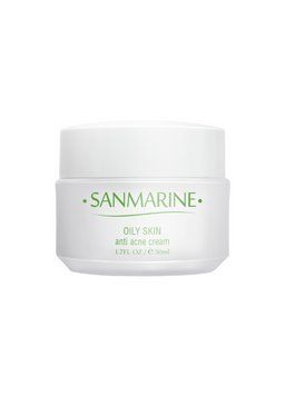 SanMarine Крем себорегулюючий Oily Skin Anti Acne Cream 50 мл OS04 фото