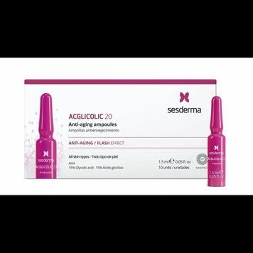 Ампулы с гликолевой кислотой SesDerma ACGLICOLIC 20 Anti-Aging Moisturizing Ampoules 10*1.5 мл 40004614 фото