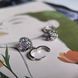 Срібні сережки з натуральним аметистом 2.175ct (2179122) 2179122 фото 5