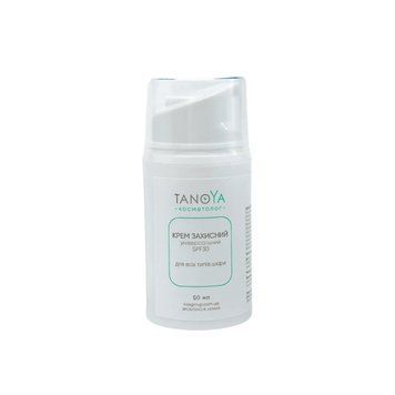 Крем защитный универсальный SPF30 для всех типов кожи TanoYA 50 мл 482011823108 фото