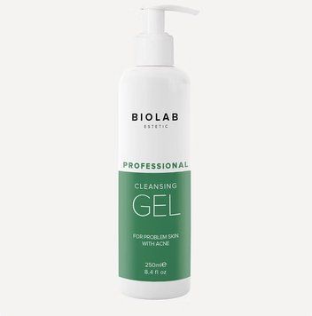 Очищуючий гель для проблемної шкіри Cleansing Gel for Problem Skin BIOLAB Estetic, 250 мл BIO2002 фото
