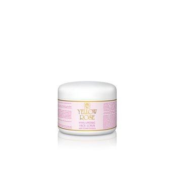 Скраб із гіалуроновою кислотою та квітковими екстрактами Hyaluronic face scrub with flower extracts Yelow rose 50мл 1070084 фото