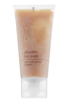 Енергетичний шоколадний скраб Chocolate face scrub Yelow rose 50 мл 1070074 фото