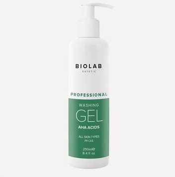 Гель для вмивання з кислотами АХА Washing Gel AXA Acids BIOLAB Estetic, 250 мл BIO2003 фото