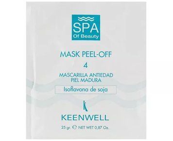 Альгинатная СПА-маска №4 омолаживающая Keenwell SPA of Beauty Mask Peel-Off 4 25 гр K4722001 фото
