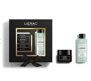 Лиерак Набор Премиум крем для контура глаз 20мл + демакияж 100мл, Lierac Premium Kit LC5006091WW фото