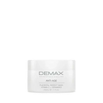 Плацентарна маска-активатор &laquo;Вітамін С та цераміди&raquo; Placental Mask Demax 200 мл lot 165-1 фото