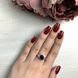 Серебряное кольцо с сапфиром nano 1.577ct, вес изделия 3,56 гр (2033080) 17.5 размер 2033080 фото 3