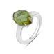 Серебряное кольцо с Султанит султанитом 5.138ct, вес изделия 3,98 гр (2122050) 18 размер 2122050 фото 2