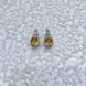 Серебряные серьги с цитрином nano 6.362ct (2170488) 2170488 фото 5
