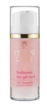 Гелева маска для обличчя Hyaluronic face gel mask Yellow rose 100 гр 1040902 фото