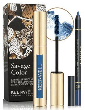 Набор Тушь синяя + Карандаш для глаз Keenwell Savage Color Set 4 мл + 1,5 гр K5750206 фото