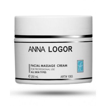 Масажний крем для обличчя Anna Logor Facial massage cream 250 мл AL1083 фото