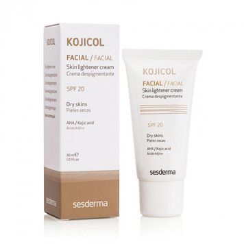 Сесдерма Депигментирующий крем с SPF 20 SesDerma Kojicol Skin Lightener Cream SPF 20, 30 мл 40000022 фото