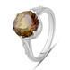 Серебряное кольцо с аметрином nano, вес изделия 4,19 гр (2089056) 17 размер 2089056 фото 1
