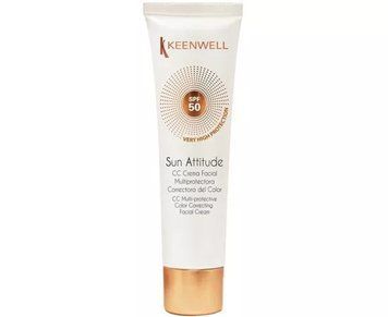 Мультизащитный корректирующий крем с тональным эффектом SPF50 Keenwell 60 мл K4049004 фото