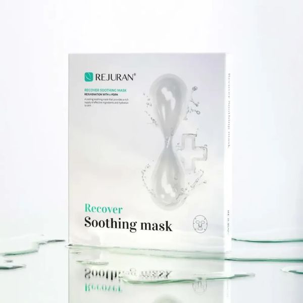 Успокаивающая маска для восстановления кожи Recover Soothing Mask Rejuran, 5шт/40 мл Reju002 фото