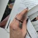 Серебряное кольцо с натуральным аметистом 1.052ct, вес изделия 2,35 гр (2179283) 17.5 размер 2179283 фото 6