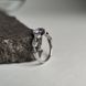 Серебряное кольцо с натуральным аметистом 1.052ct, вес изделия 2,35 гр (2179283) 17.5 размер 2179283 фото 2
