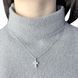 Серебряный крестик с фианитами 1.117ct (1147443) 1147443 фото 3