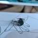 Серебряное кольцо с топазом Лондон Блю 3.363ct, вес изделия 2,54 гр (1988480) 17.5 размер 1988480 фото 5