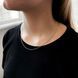 Серебряная цепочка с без камней, вес изделия 2,12 гр (2172208) 450 размер 2172208 фото 7