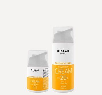Сонцезахисний ВВ крем із SPF20 Sunscreen ВВ cream SPF 20 BIOLAB Estetic, 30 мл BIO4003 фото