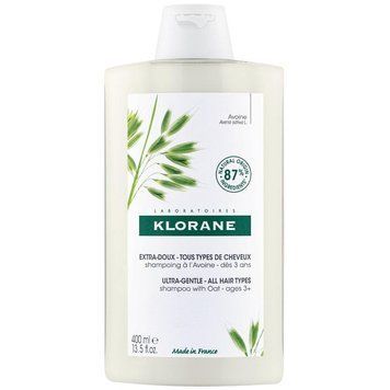 Клоран Овес шампунь для всех типов волос Klorane Shampooing au lait d'avoine, 400 мл 240920 фото