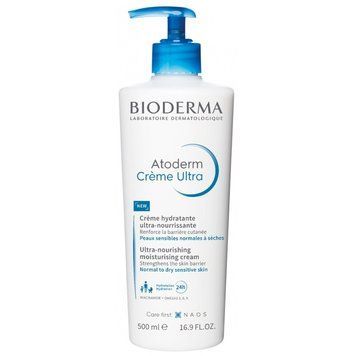 Биодерма Атодерм крем для сухой кожи Ультра Bioderma Atoderm Creme ultra 500 мл 28065С фото