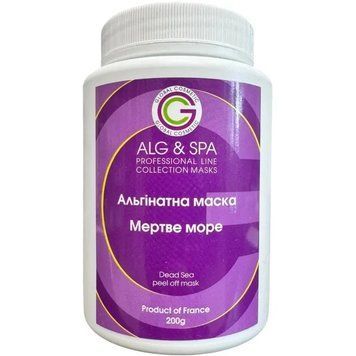 Альгинатная маска на основе грязи Мертвого моря Dead Sea Peel Off Mask ALG & SPA, 500г ALG020-500 фото