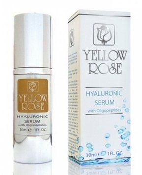 Сироватка з гіалуроновою кислотою та олігопептидами Hyaluronic serum with oligopeptides Yellow Rose 30 мл 1080172 фото