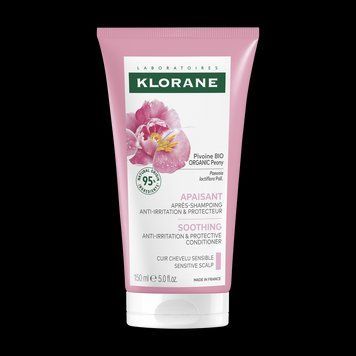 Клоран Пион гель-ополаскиватель для чувствительной кожи Klorane apr&egrave;s-shampooing &agrave; la Pivoine BIO, 150 мл new 241152 фото