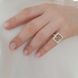 Серебряное кольцо с цитрином nano 4.18ct, вес изделия 4,85 гр (2117353) 16 размер 2117353 фото 4