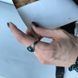 Серебряное кольцо с топазом Лондон Блю 3.363ct, вес изделия 2,67 гр (1988480) 17 размер 1988480 фото 6
