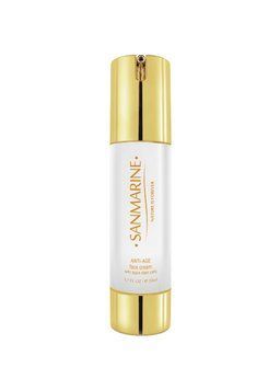 SanMarine Крем обличчя зі стовбуровими клітинами яблуні Anti Age Face Cream with apple stem cells 50 мл ASC02 фото