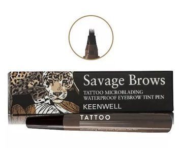 Влагостойкий карандаш-краска для бровей Микроблейдинг Keenwell Savage Brows FW12 2 мл K5750213714 фото