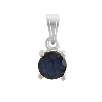 Серебряная подвеска с сапфиром 0.66ct (2143291) 2143291 фото